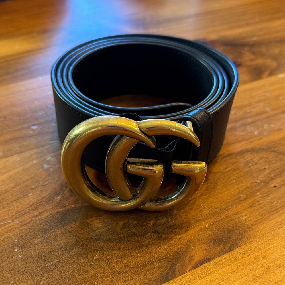 Women’s Gucci Marmont Wide Belt